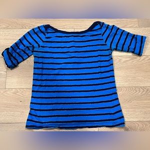 West Marine beach side 3/4 sleeved top, size medium.